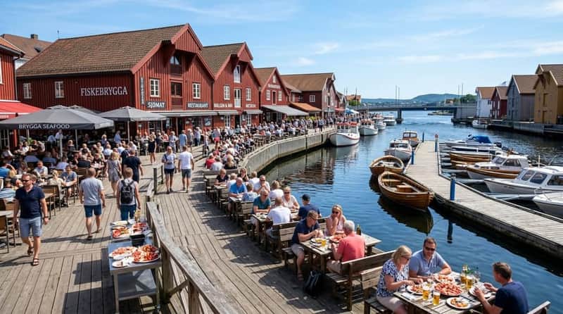 Fiskebrygga Harbour & Canals